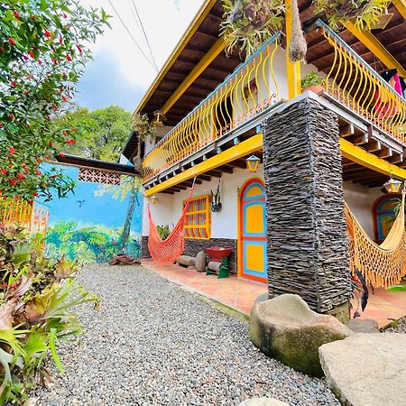 Casa De Las Rocas Hostel Jardín Exteriör bild
