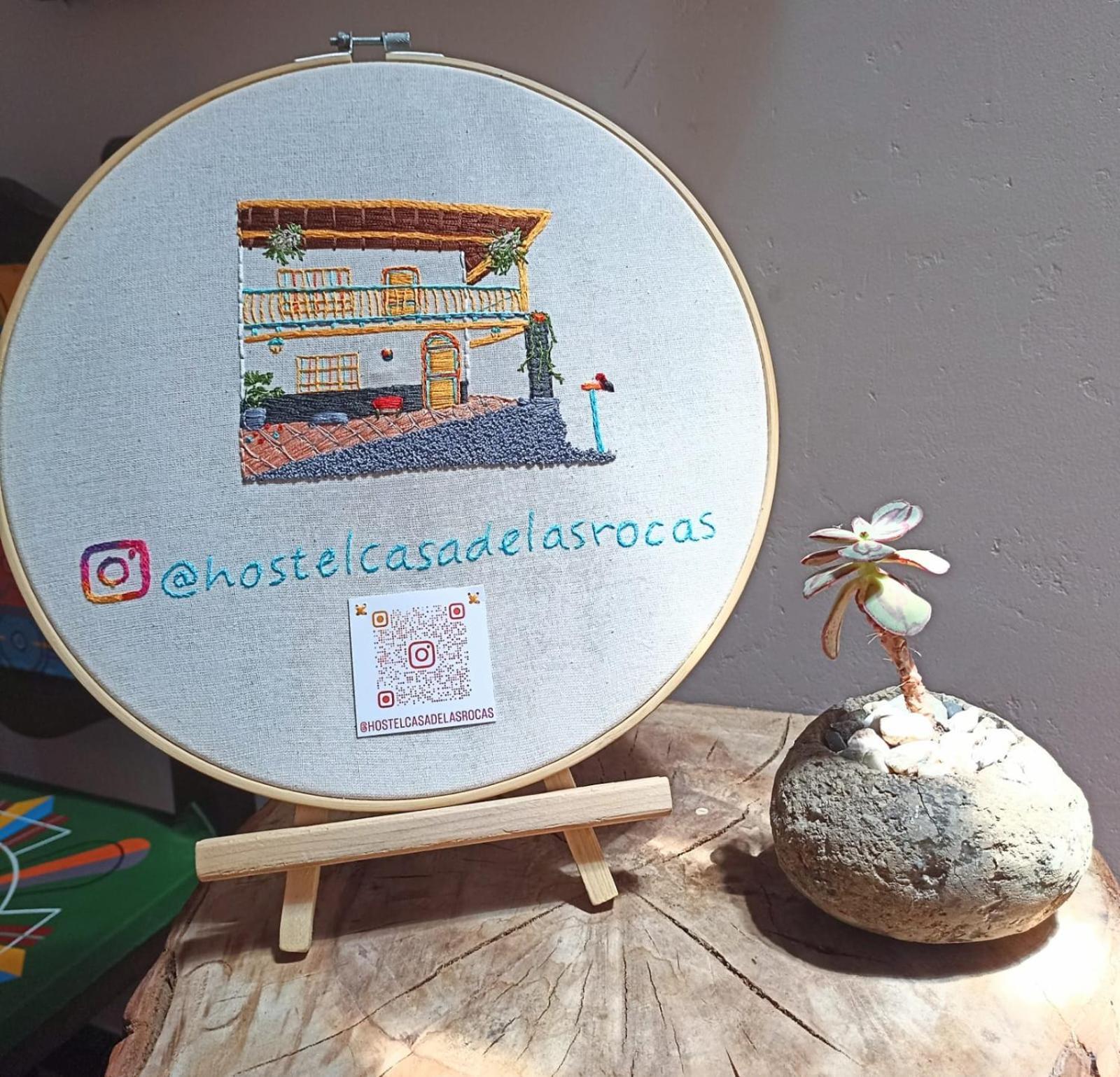 Casa De Las Rocas Hostel Jardín Exteriör bild