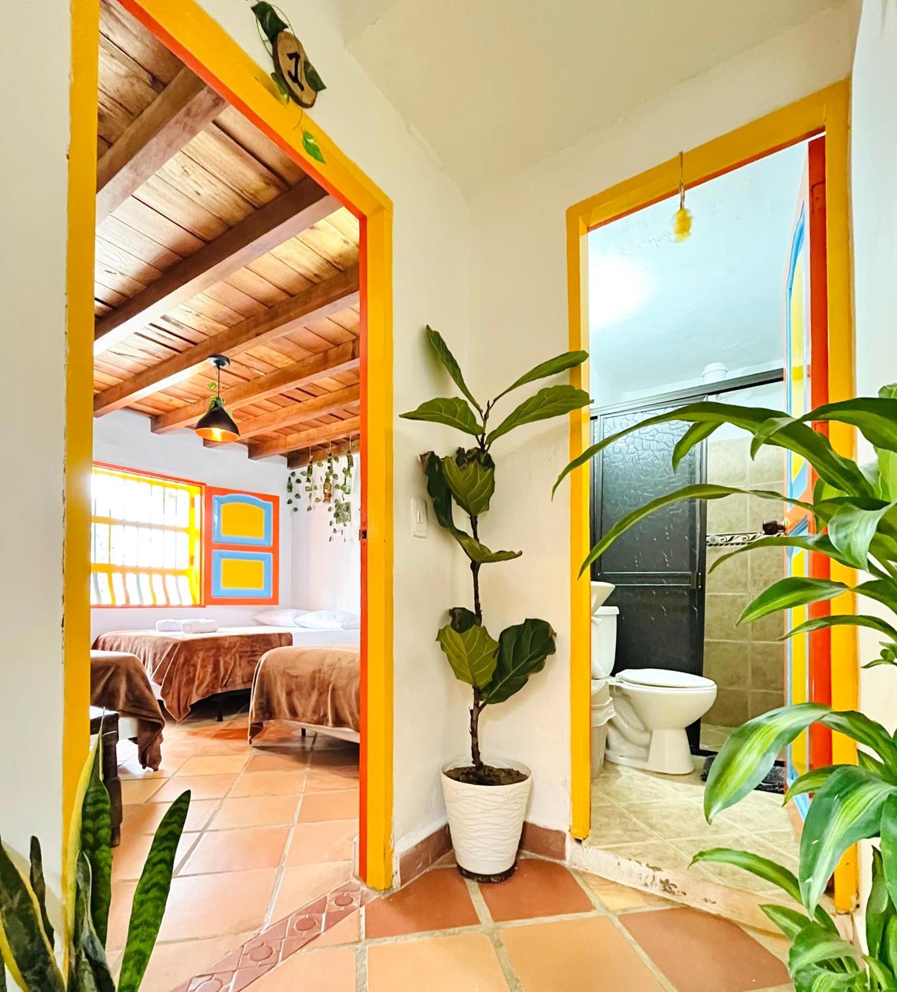 Casa De Las Rocas Hostel Jardín Exteriör bild