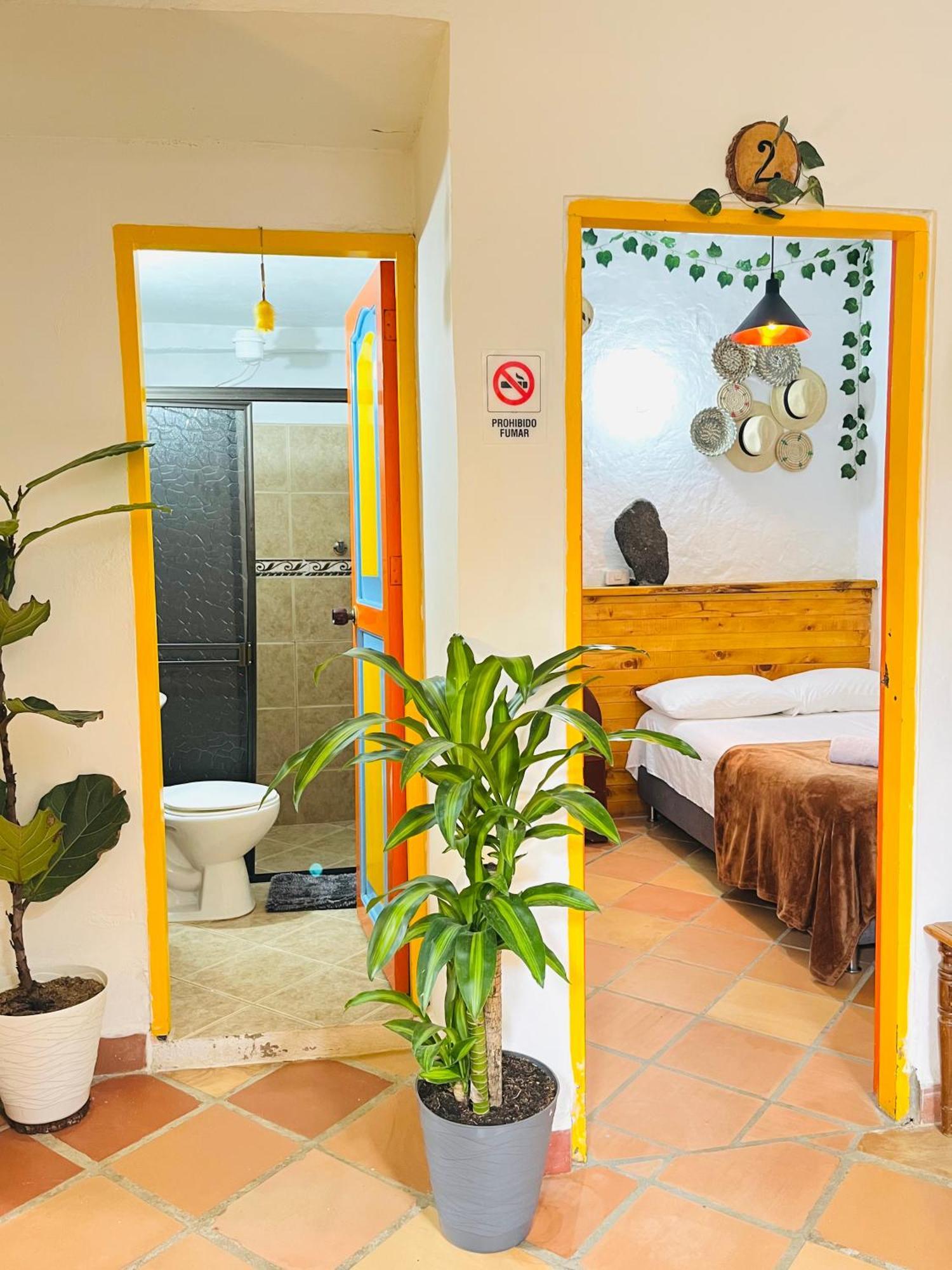 Casa De Las Rocas Hostel Jardín Exteriör bild
