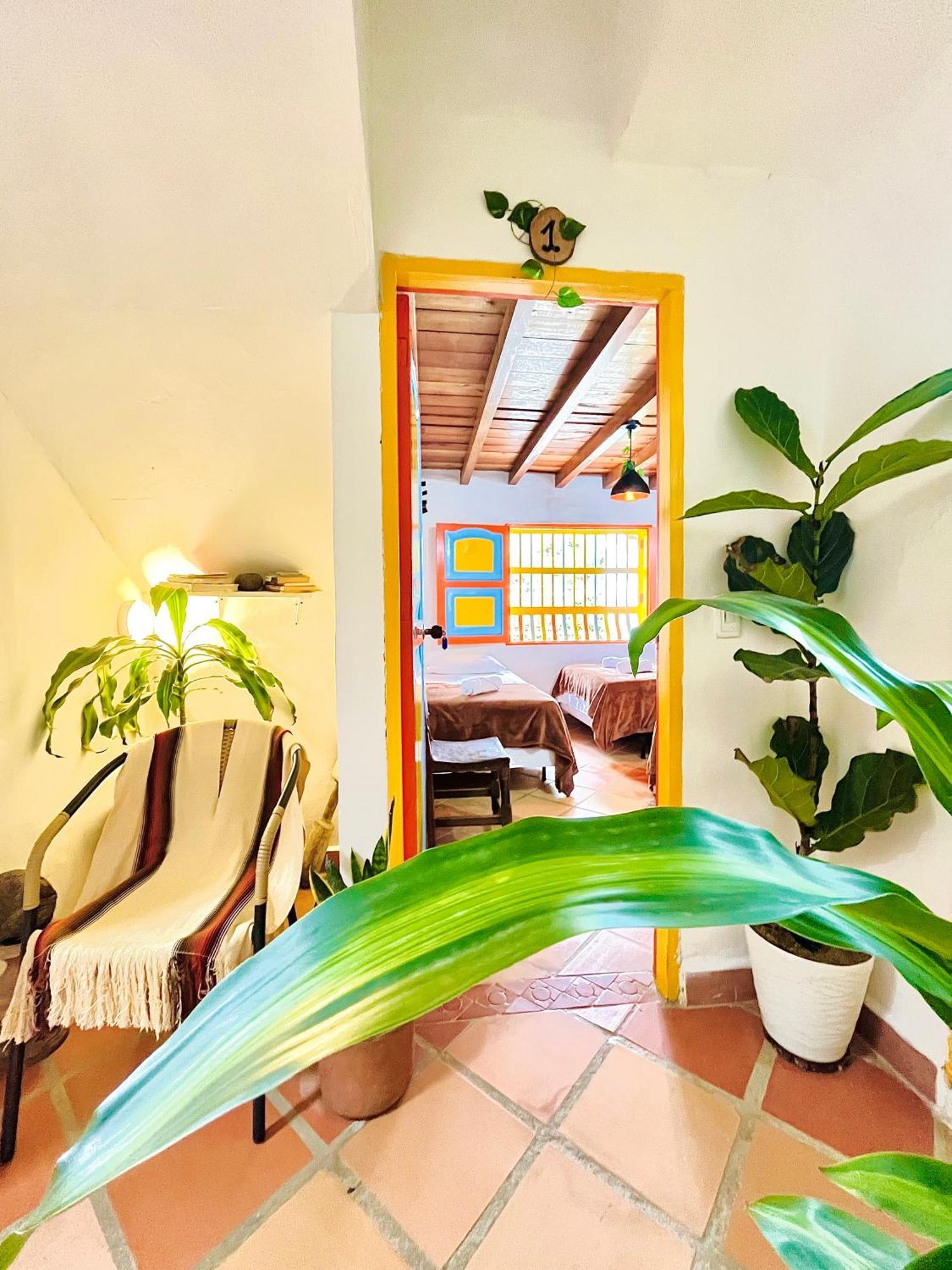 Casa De Las Rocas Hostel Jardín Exteriör bild